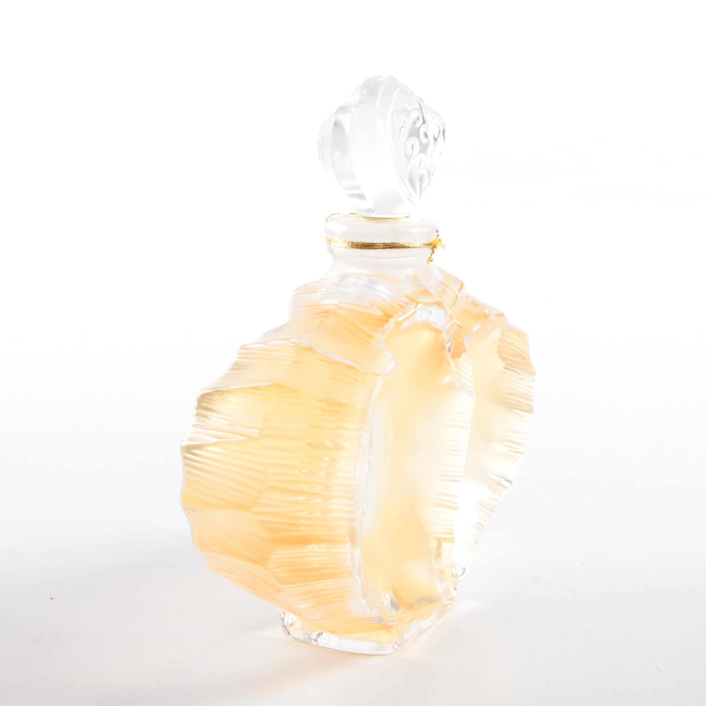 Lalique Flacon Collection Edition "Double Heart" Perfume Bottle