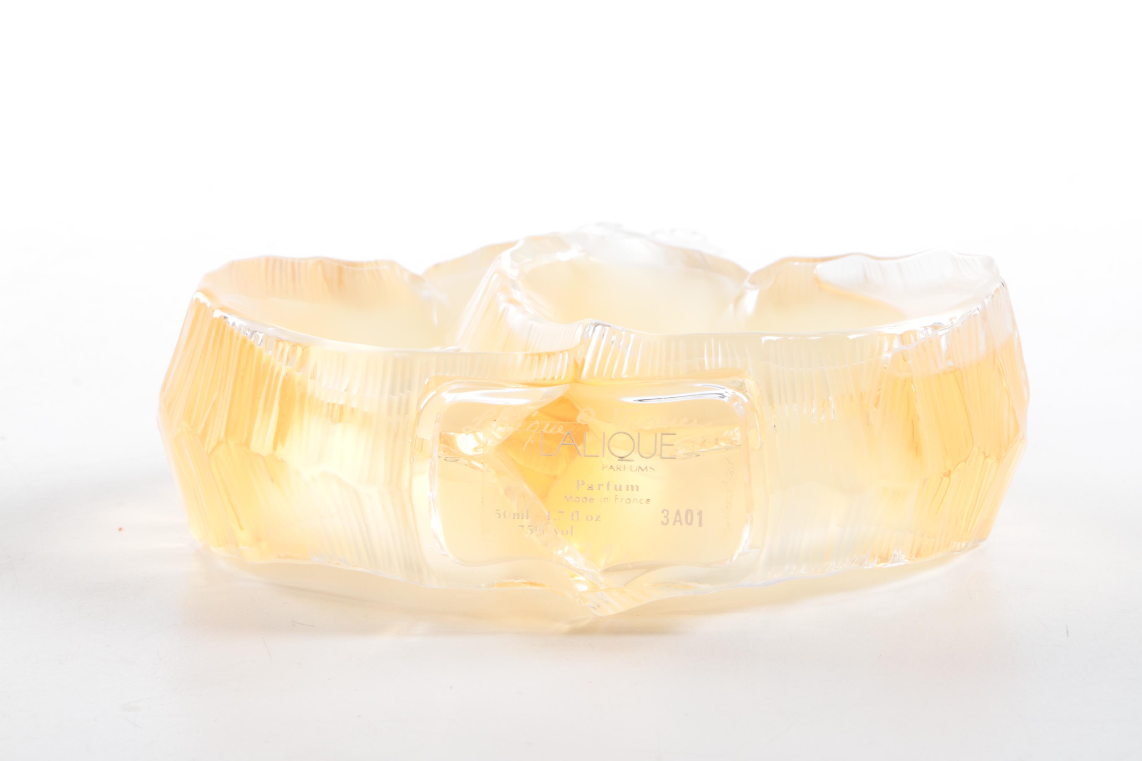 Lalique Flacon Collection Edition "Double Heart" Perfume Bottle