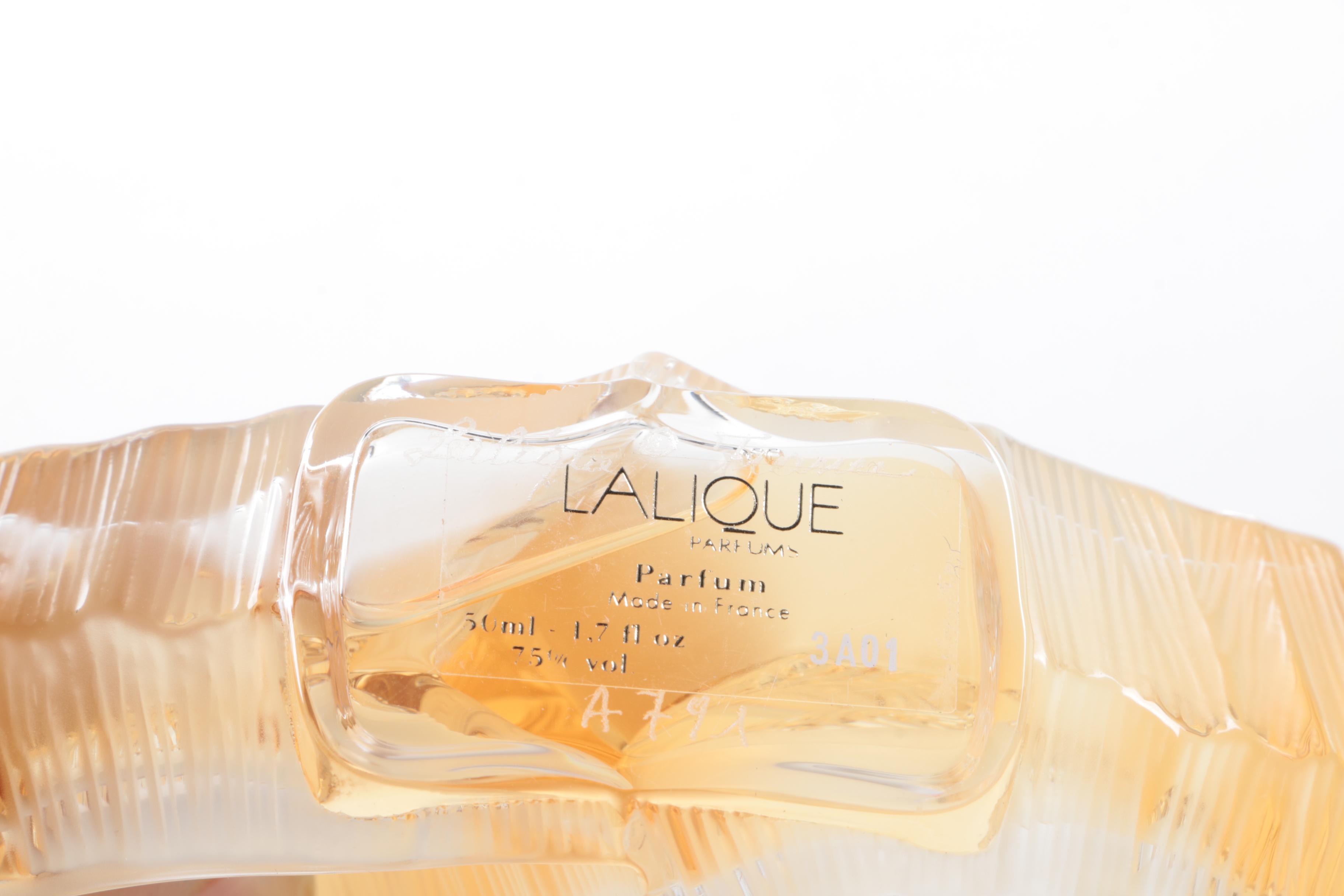 Lalique Flacon Collection Edition "Double Heart" Perfume Bottle