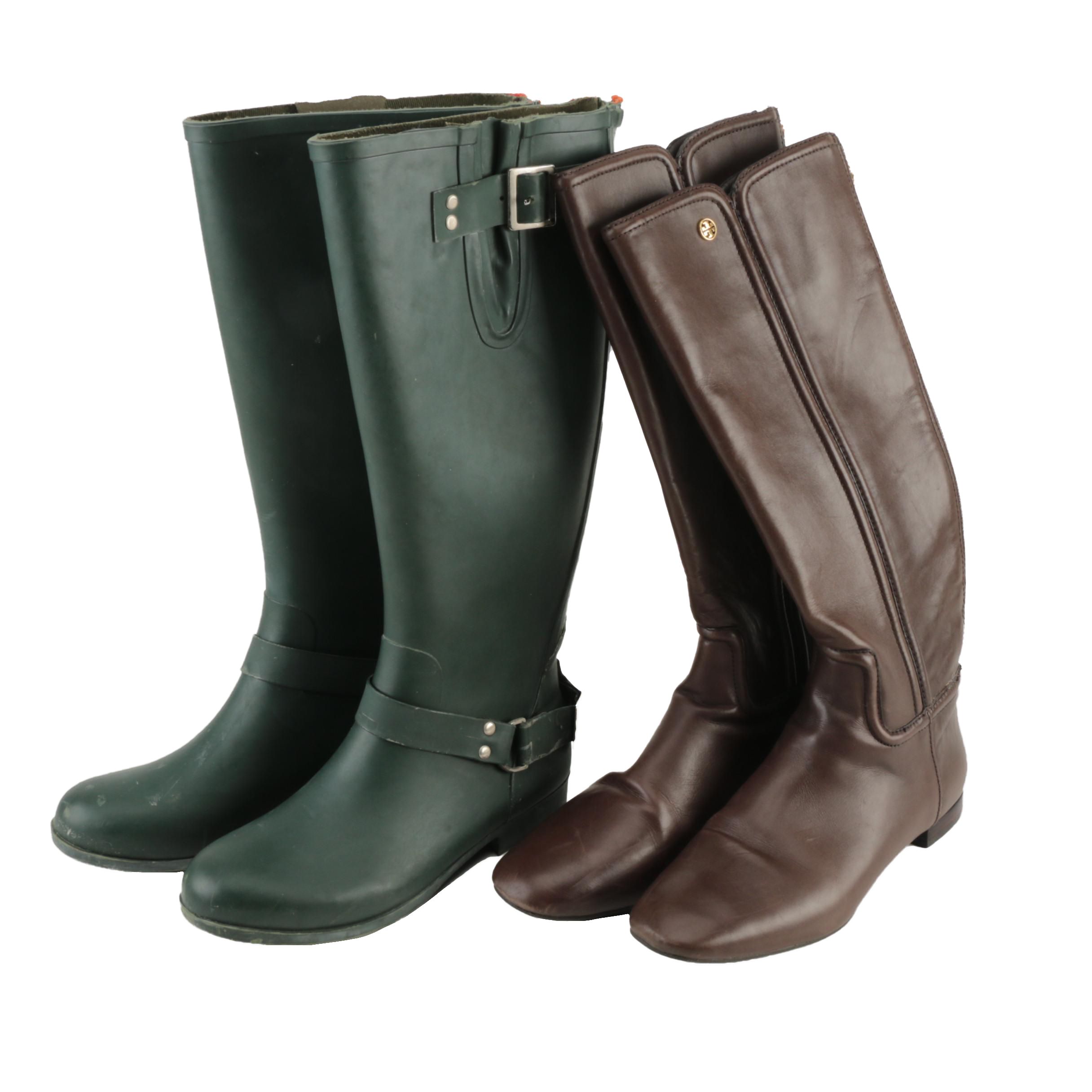 Tory Burch and Steve Madden Tsunami Boots