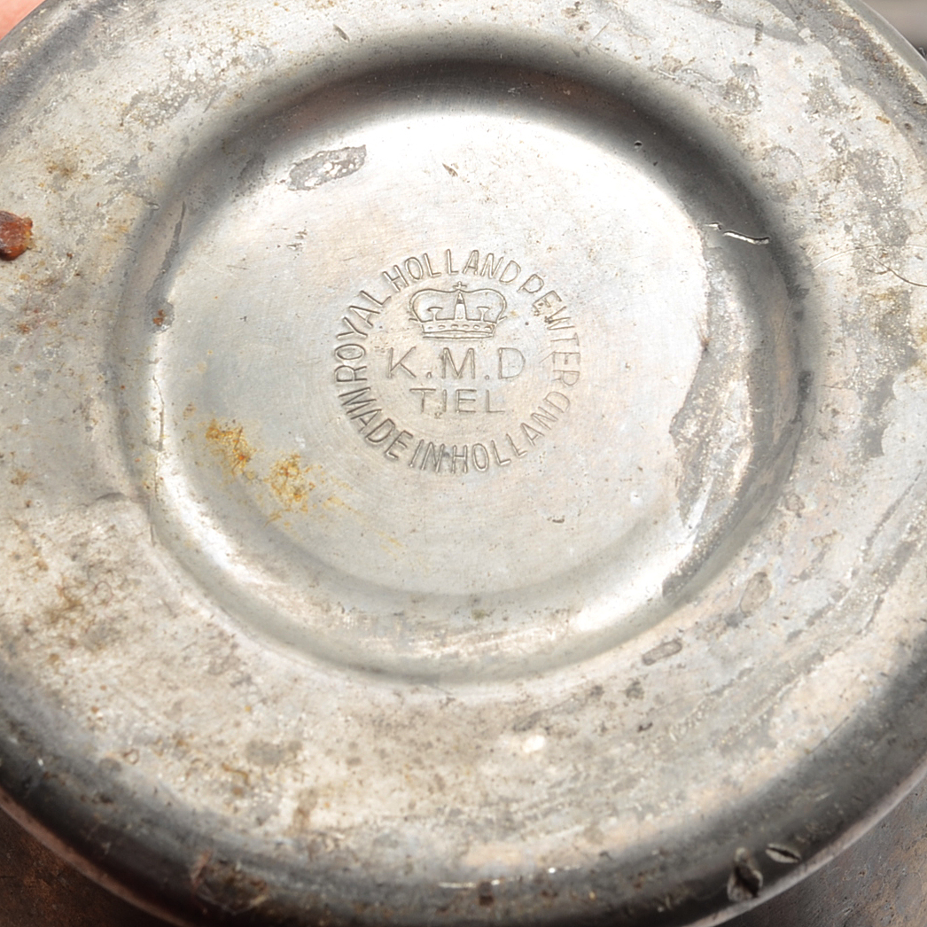 Collection of Pewterware