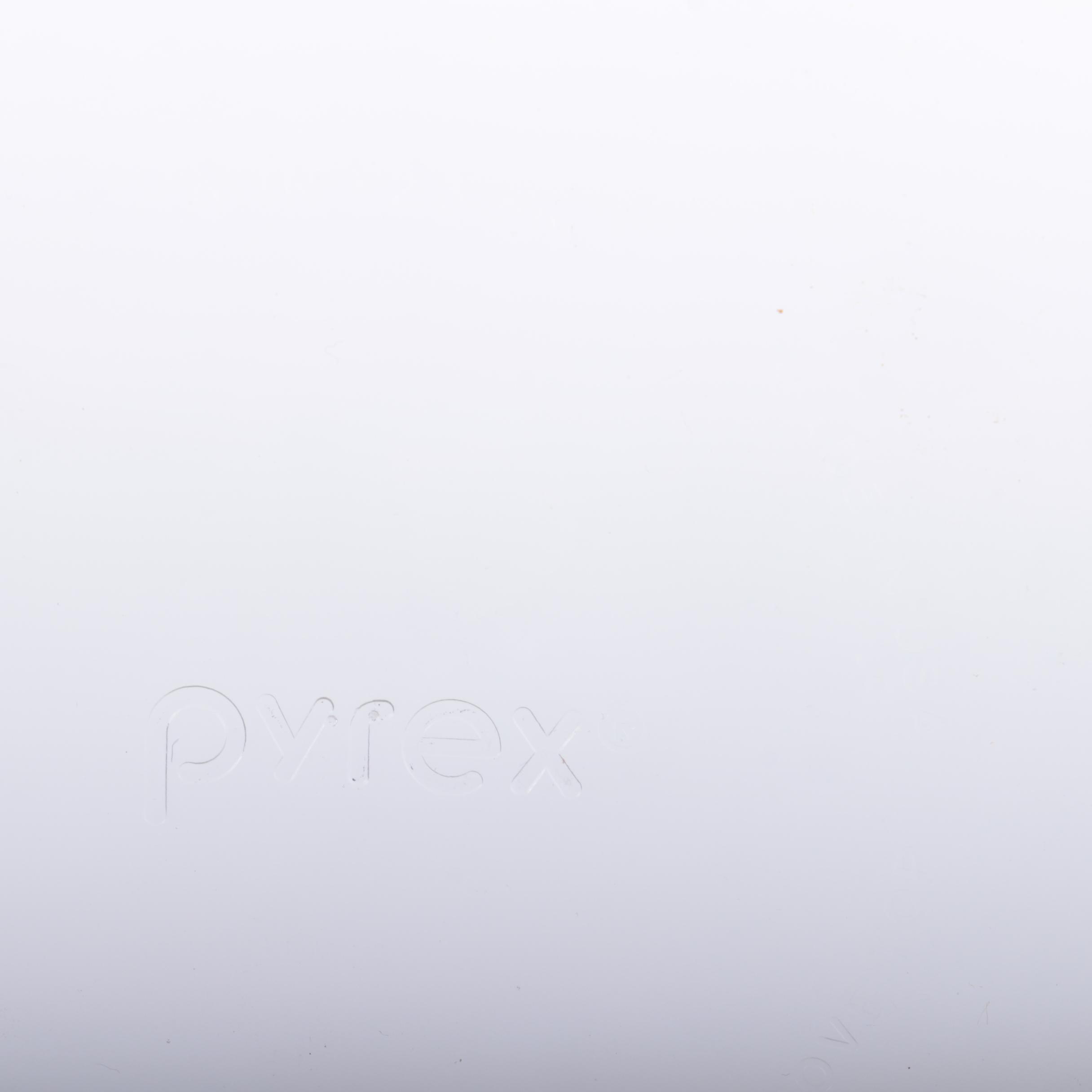 Vintage Pyrex and Anchor Hocking "Harvest Amber" Glass Covered Casserole