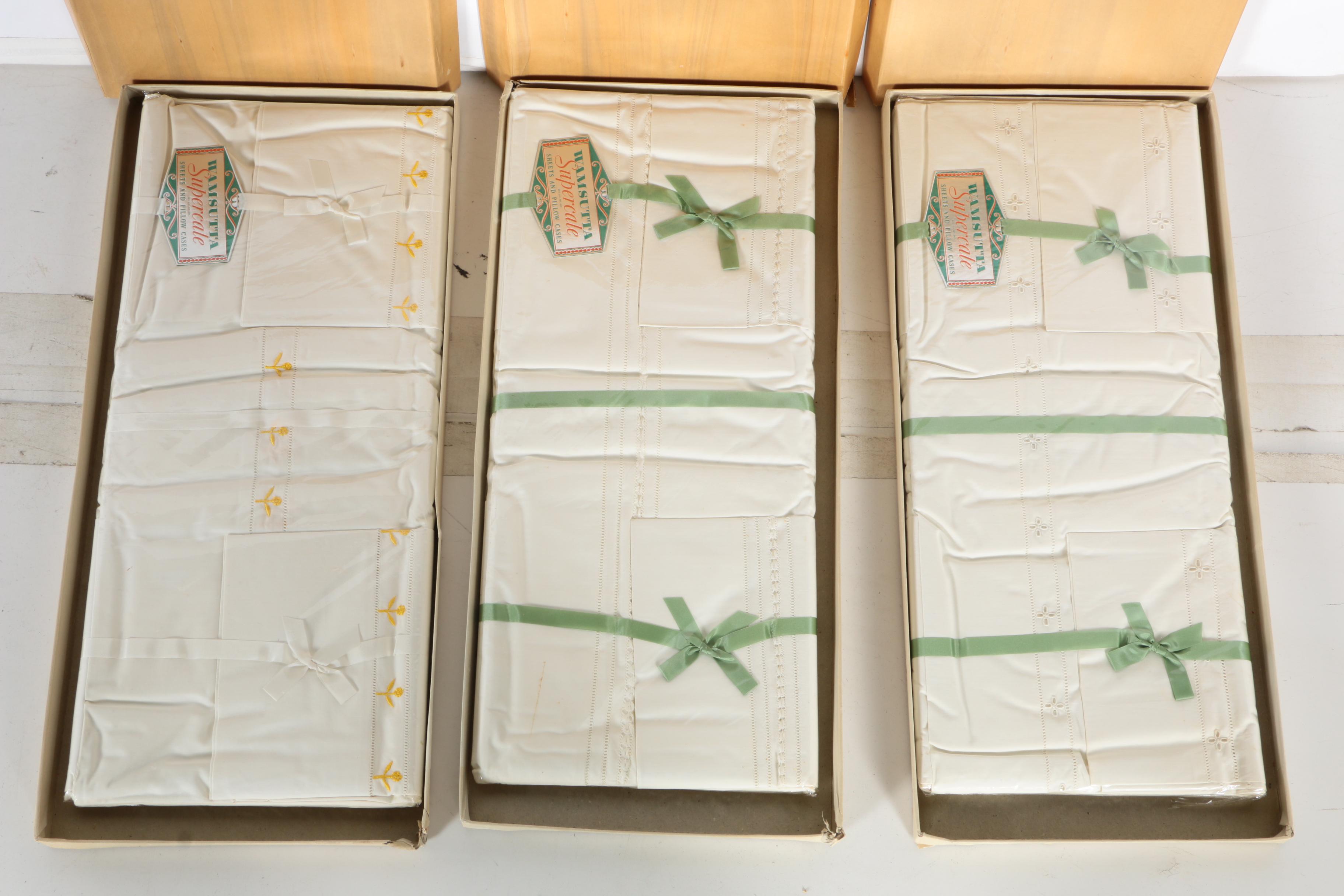 Vintage Wamsutta Supercale Sheet Sets