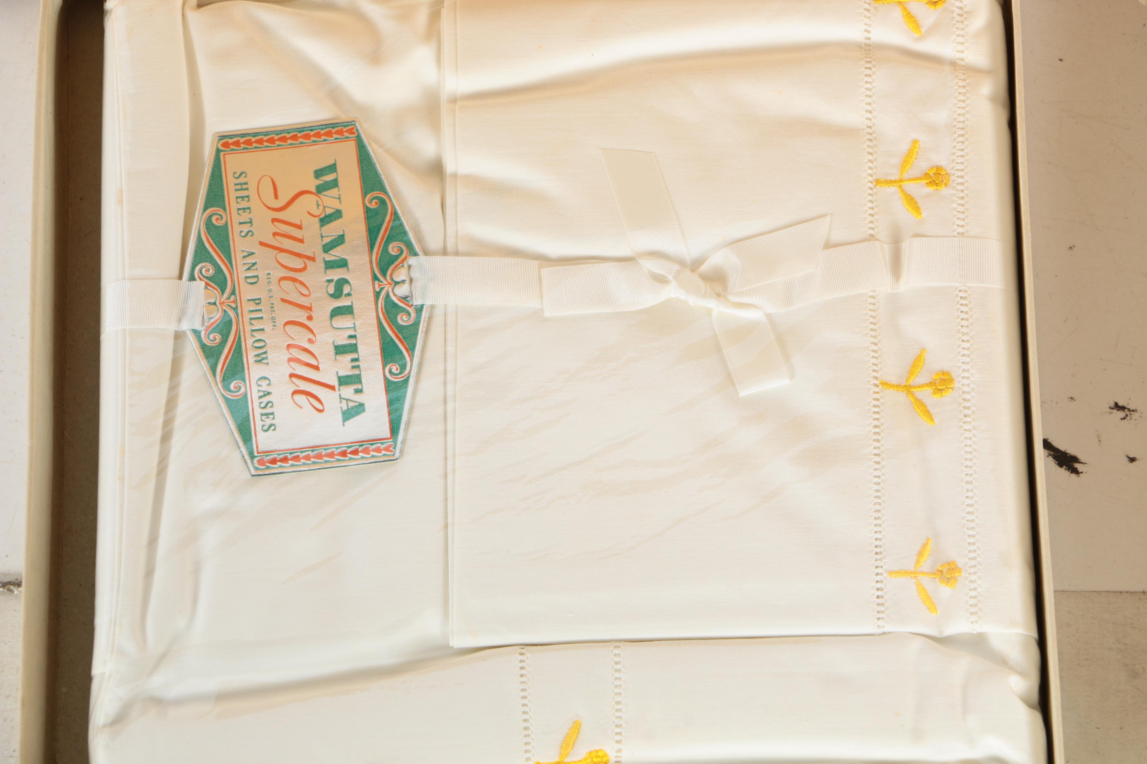 Vintage Wamsutta Supercale Sheet Sets