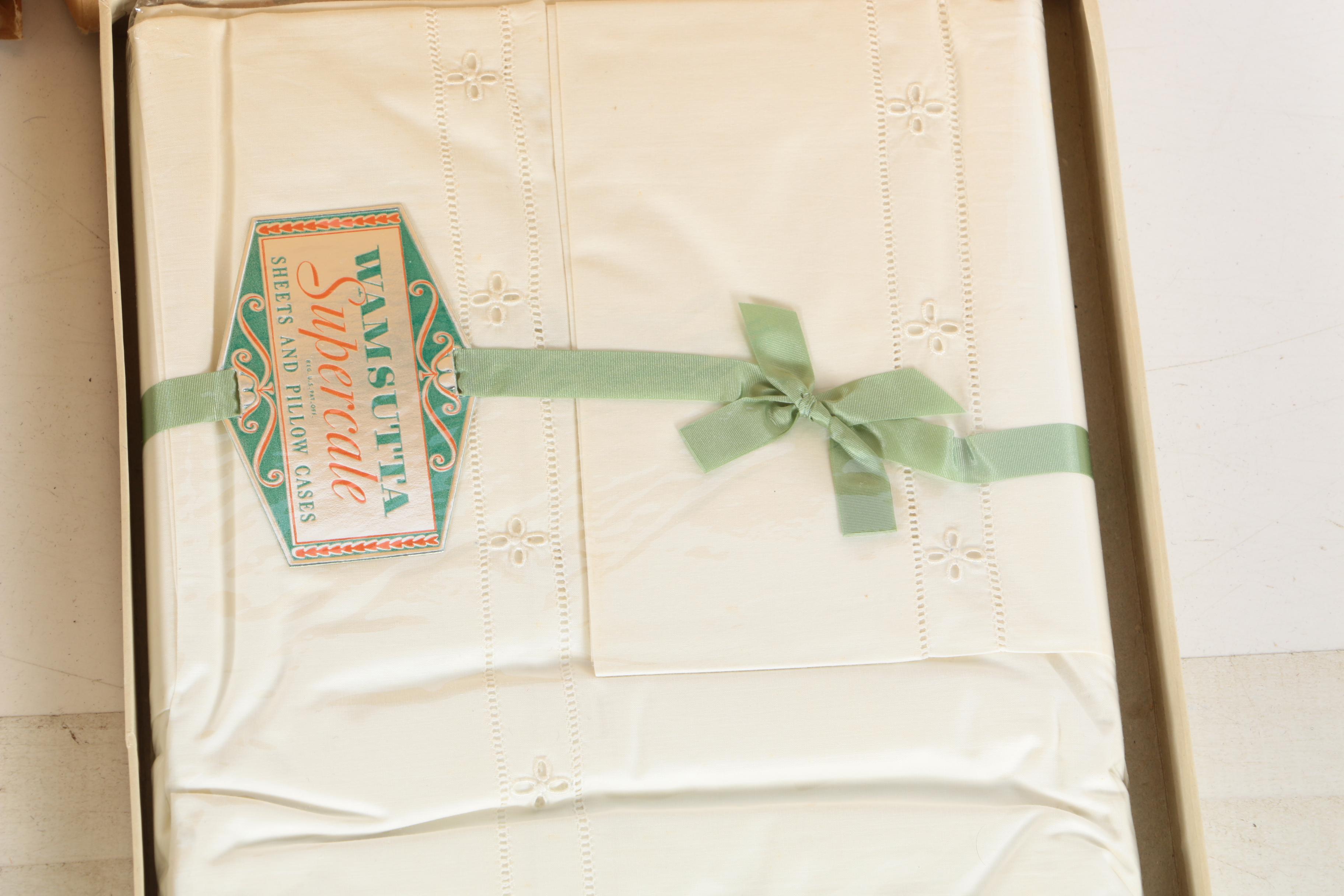 Vintage Wamsutta Supercale Sheet Sets