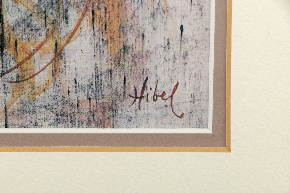 Offset Lithograph After Edna Hibel's "Luba and Stefan"