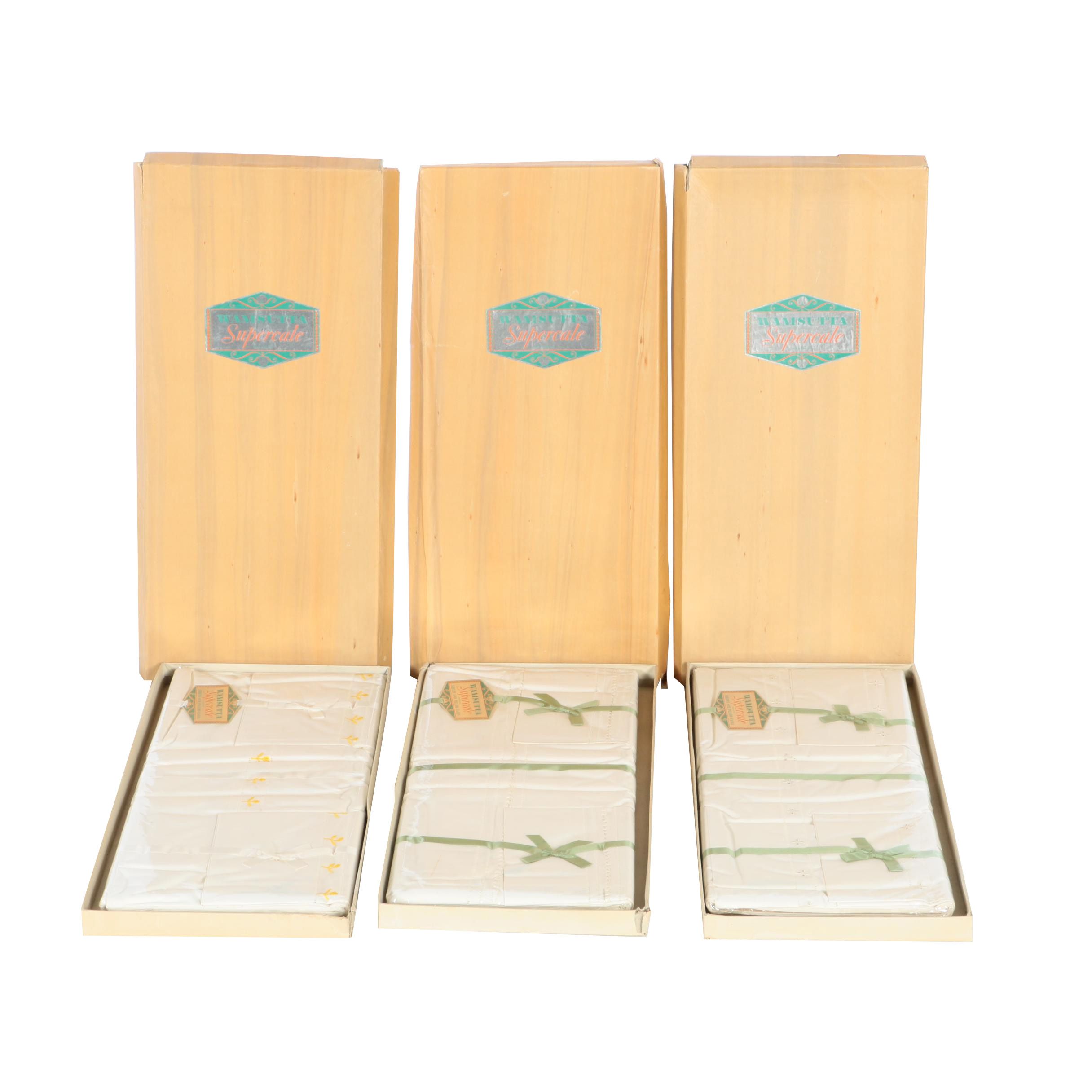 Vintage Wamsutta Supercale Sheet Sets