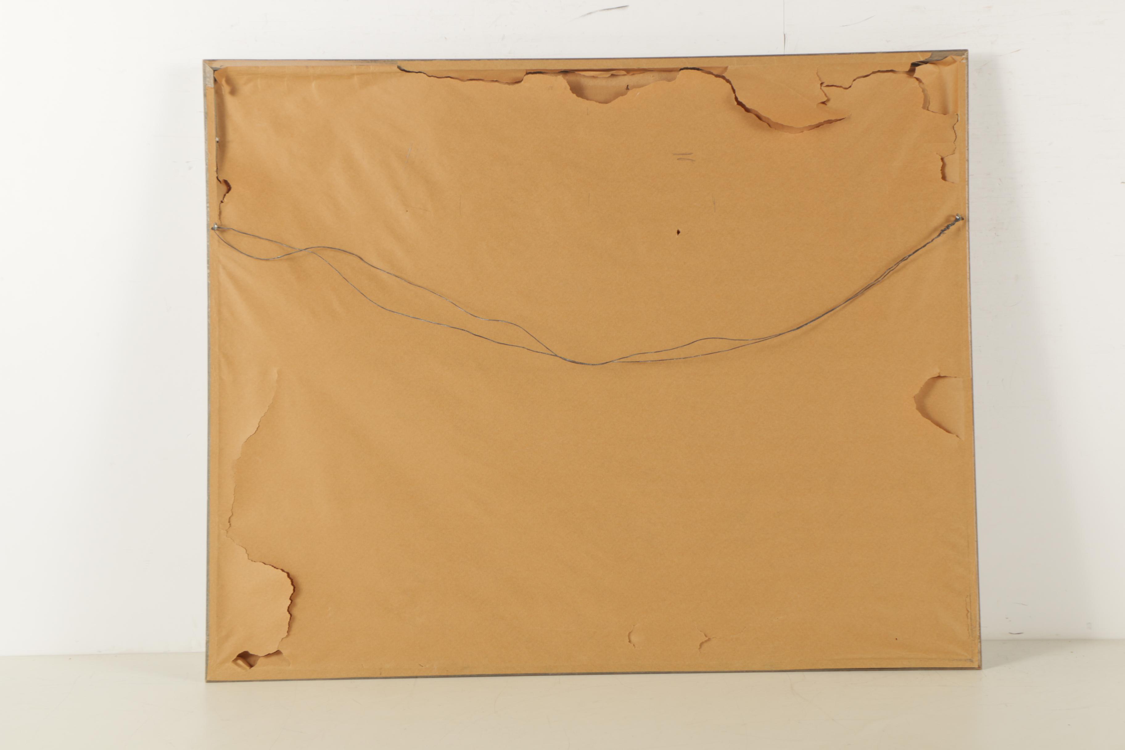 Ruth Bremner Watercolor Painting of a Winter Landscape