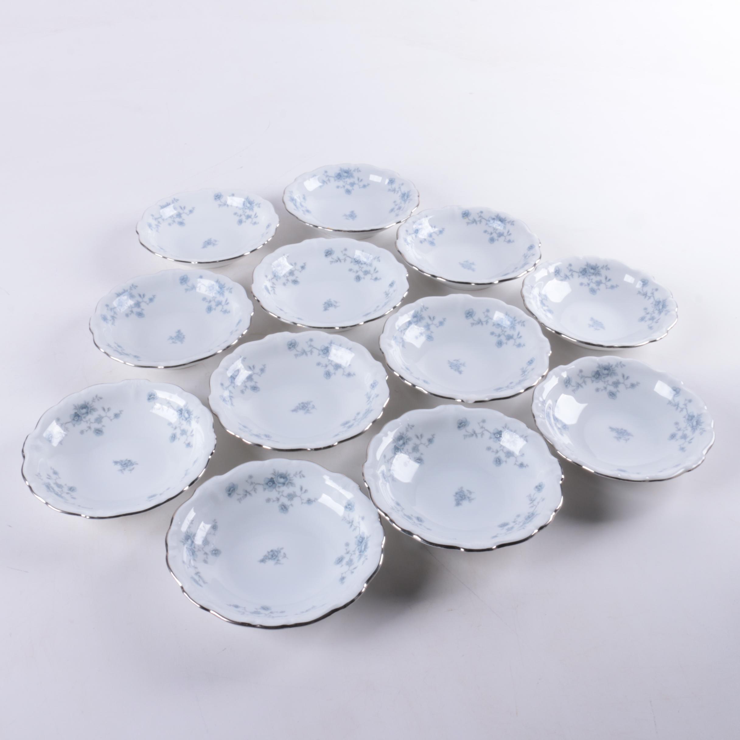 Vintage Bavarian Johann Haviland "Blue Garland" Porcelain Tea Service