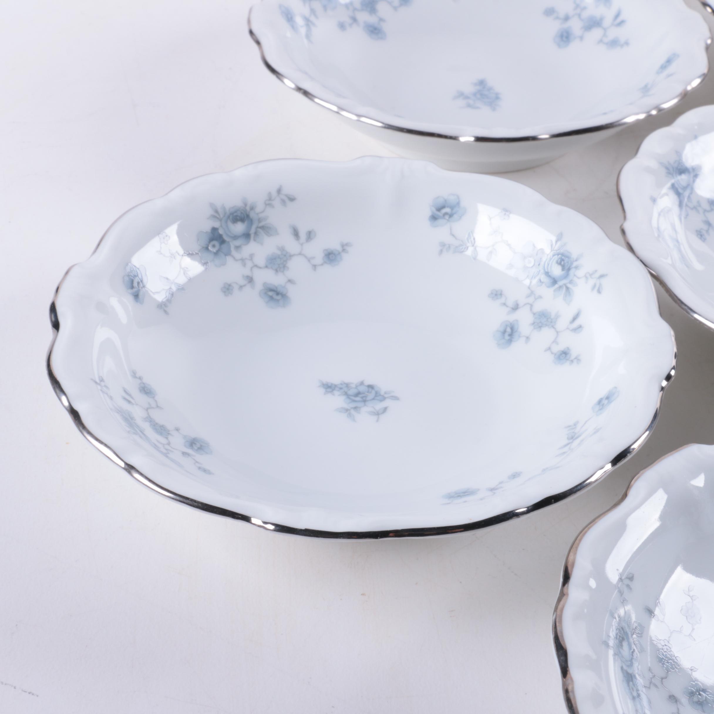 Vintage Bavarian Johann Haviland "Blue Garland" Porcelain Tea Service