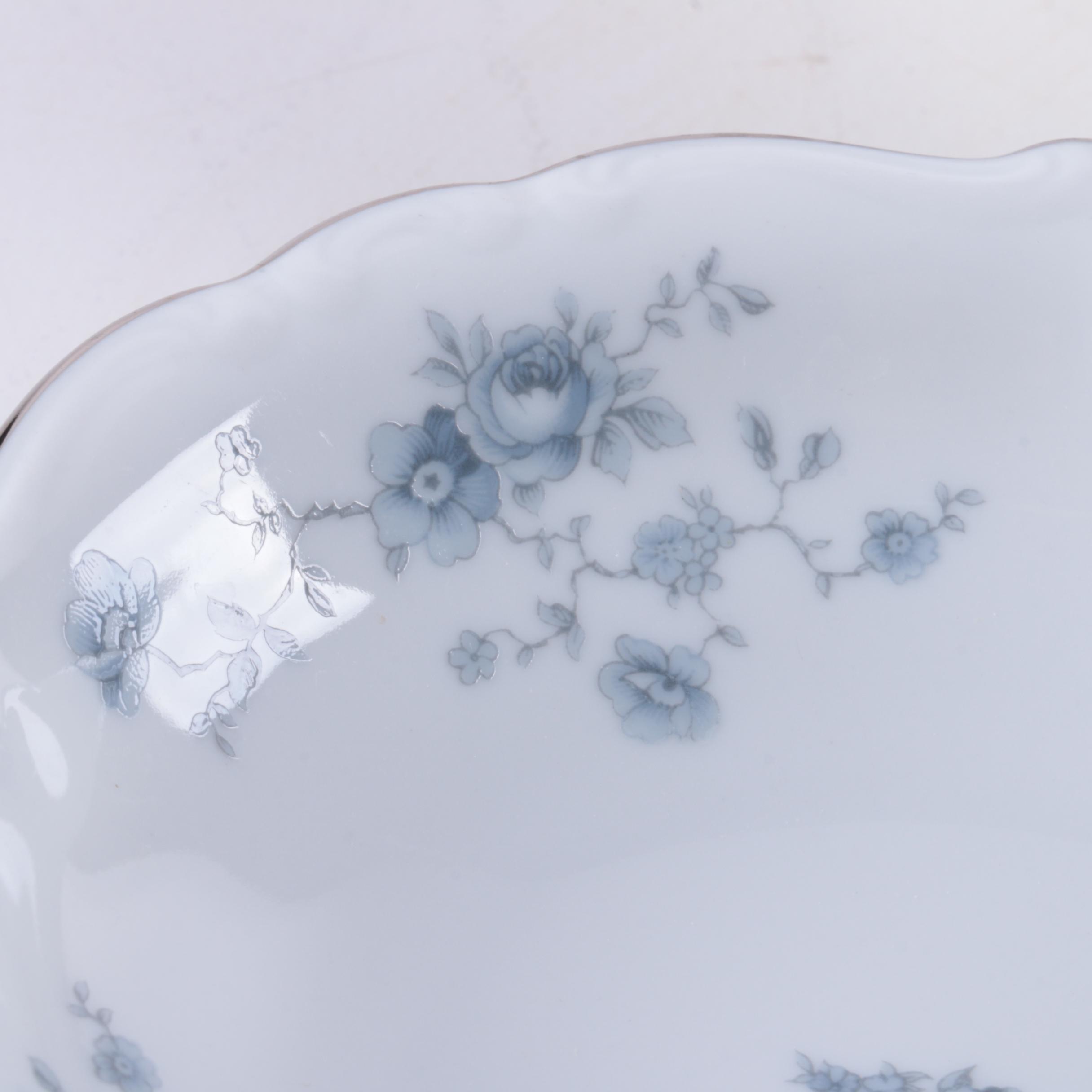 Vintage Bavarian Johann Haviland "Blue Garland" Porcelain Tea Service