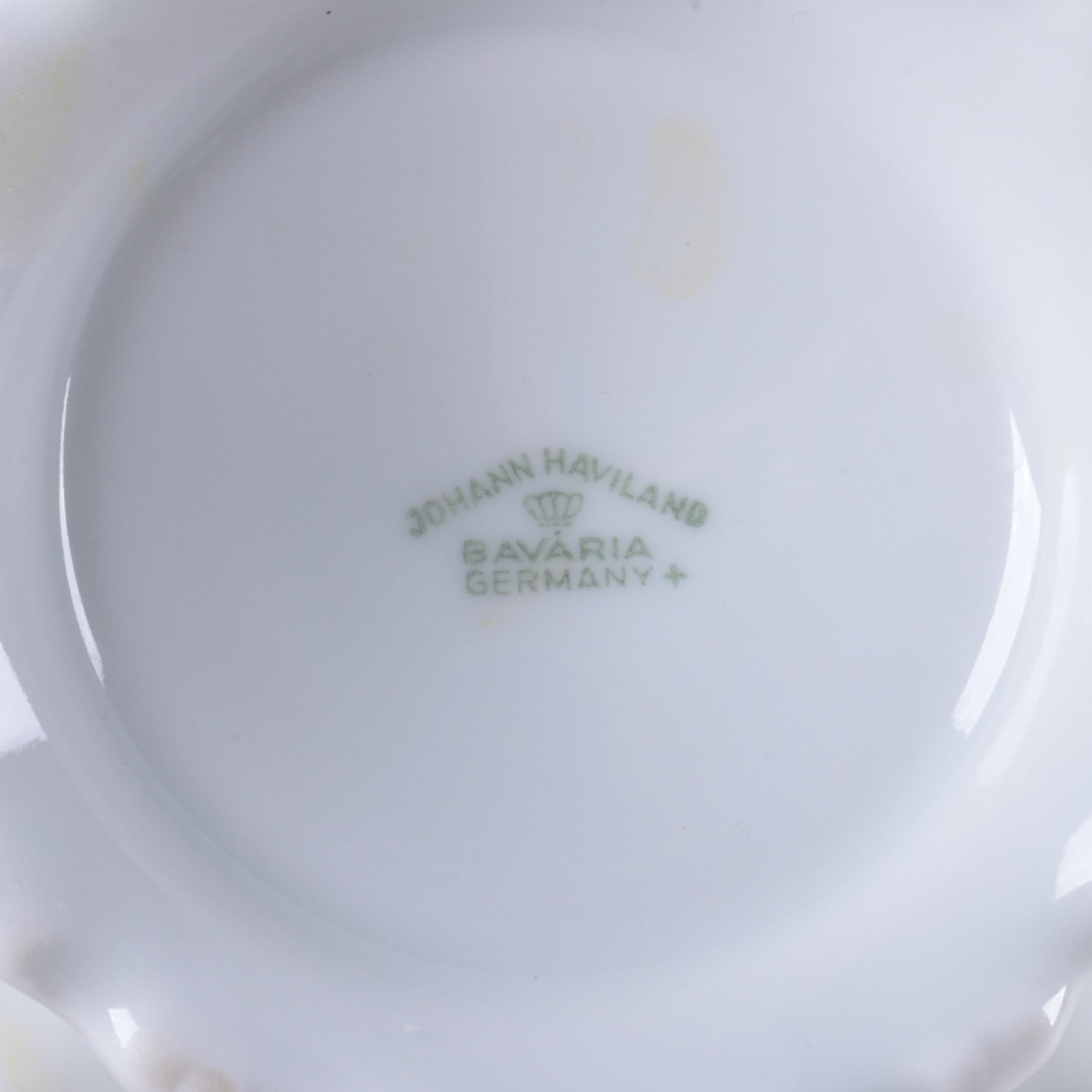 Vintage Bavarian Johann Haviland "Blue Garland" Porcelain Tea Service