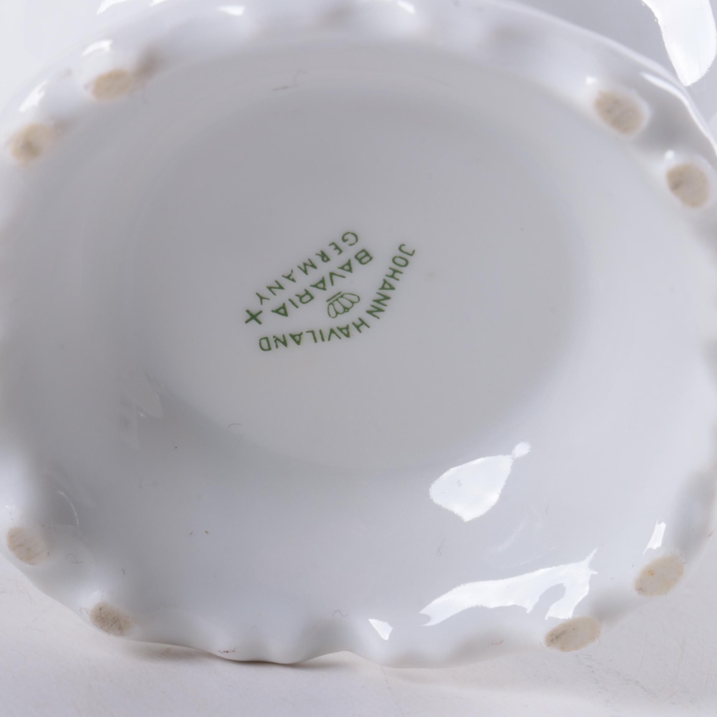 Vintage Bavarian Johann Haviland "Blue Garland" Porcelain Tea Service