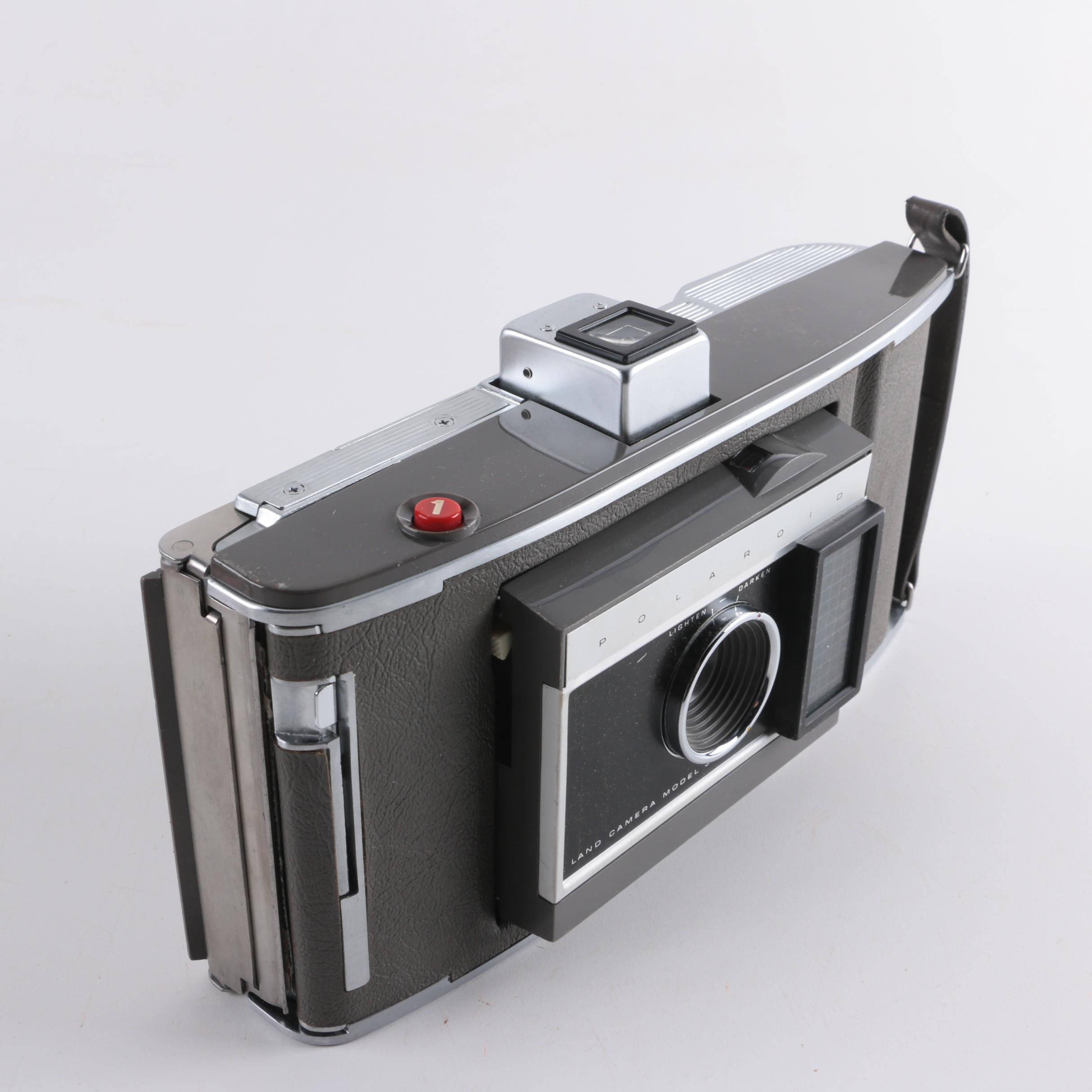 Polaroid Land Camera Model J66 with Case and Accessories