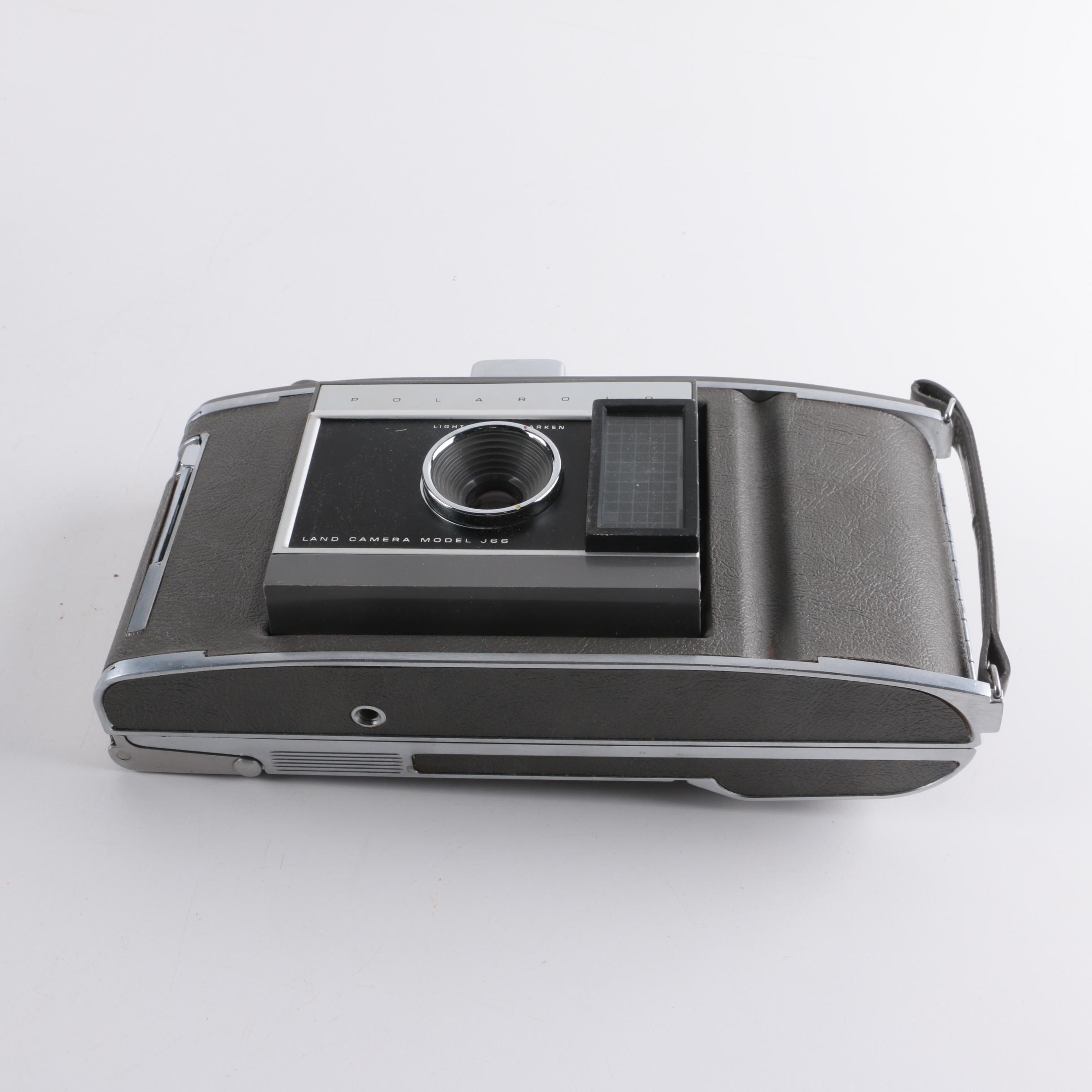 Polaroid Land Camera Model J66 with Case and Accessories