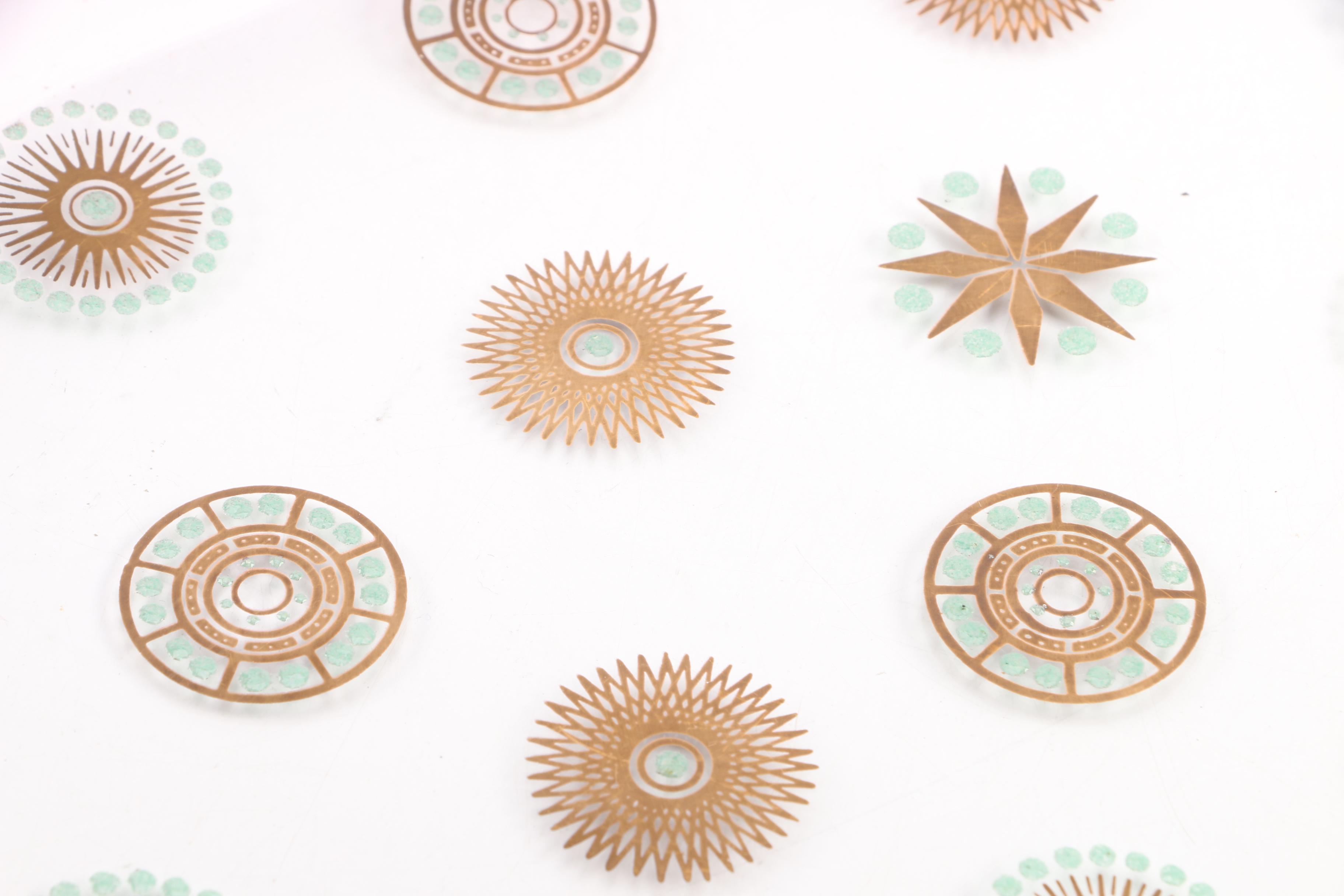 Decorative Mid Century Modern Glass Tray