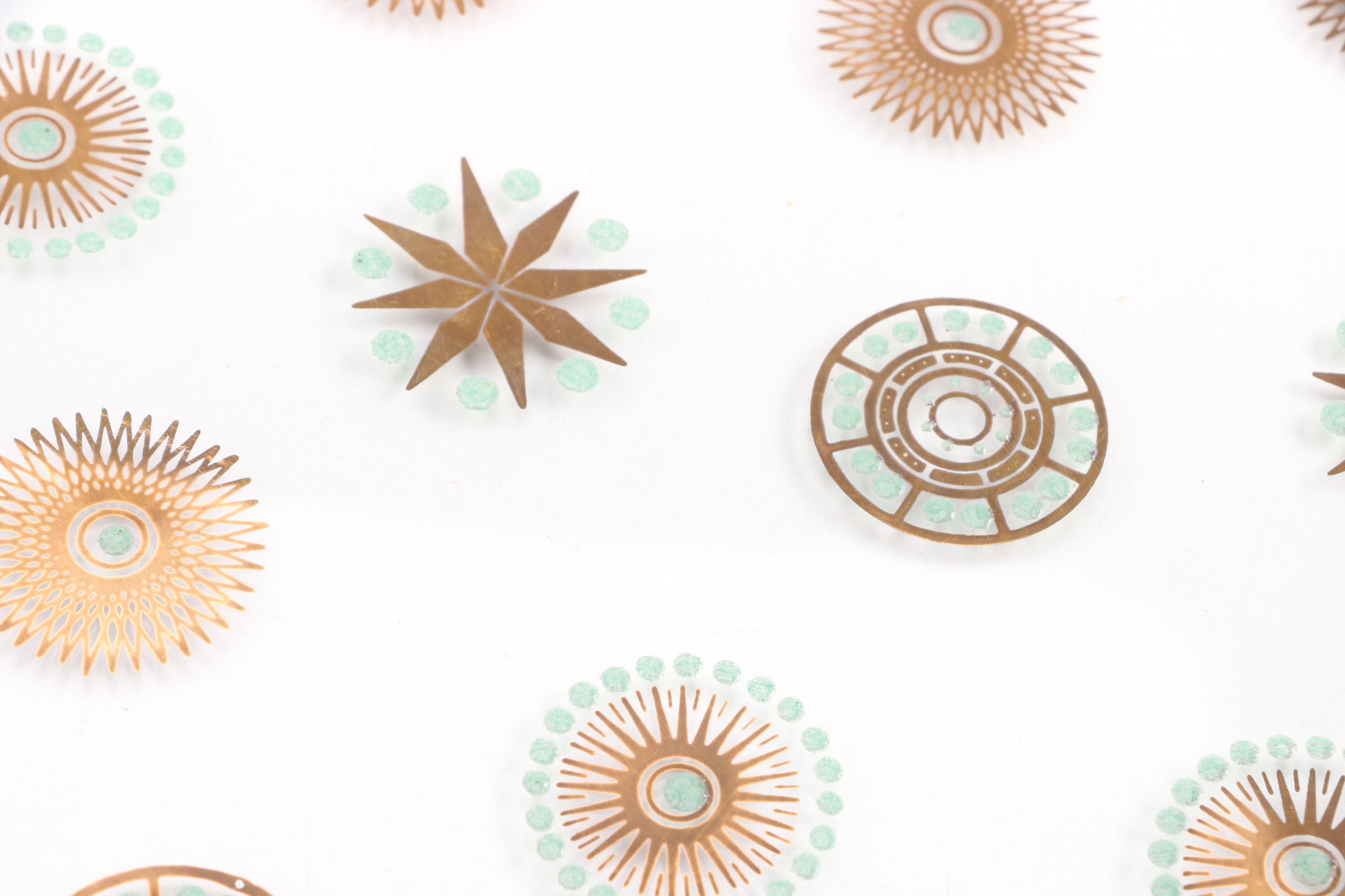 Decorative Mid Century Modern Glass Tray