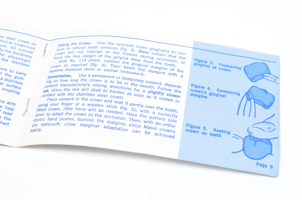 Vintage Isaac Masel Temporary Crown Set