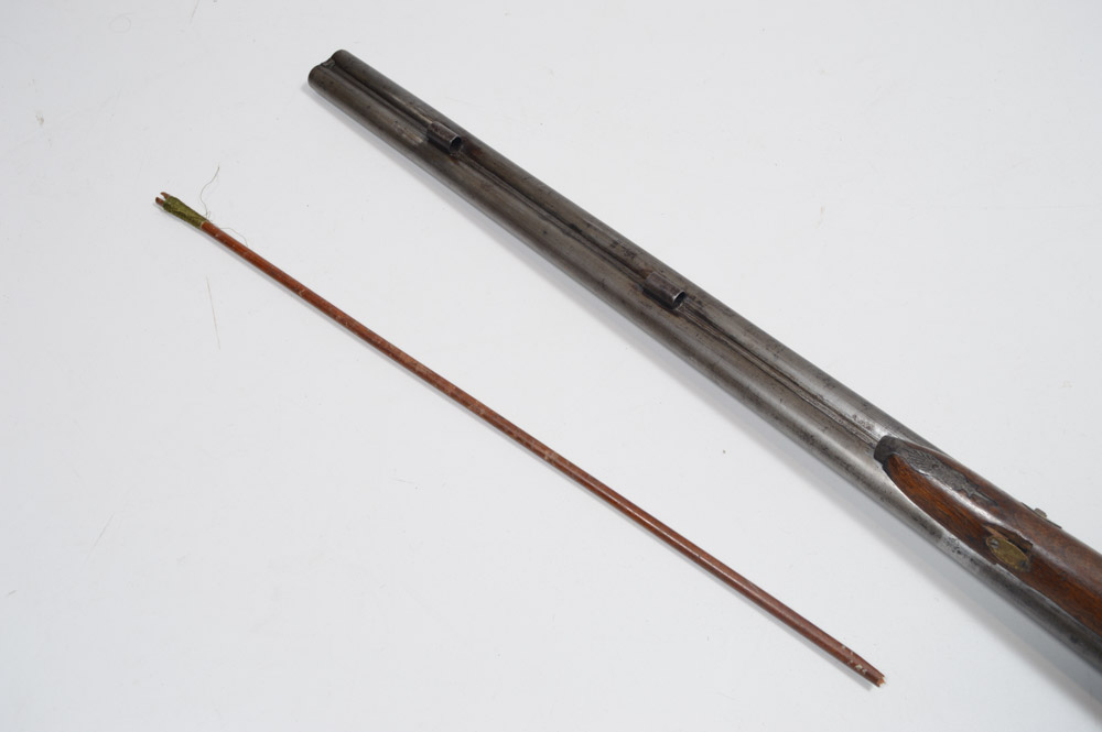 Antique Side-by-Side Muzzle Load Double-Barrel Shotgun