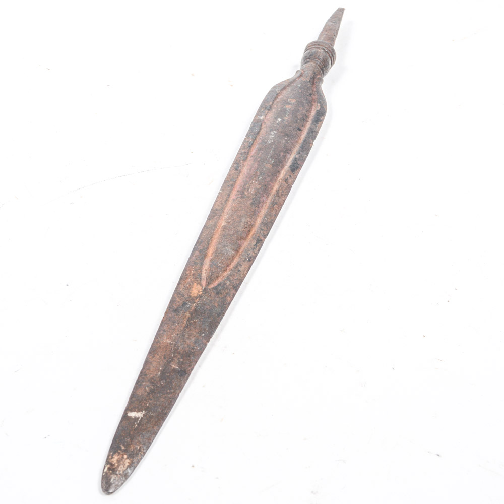 Antique Metal Spear Head