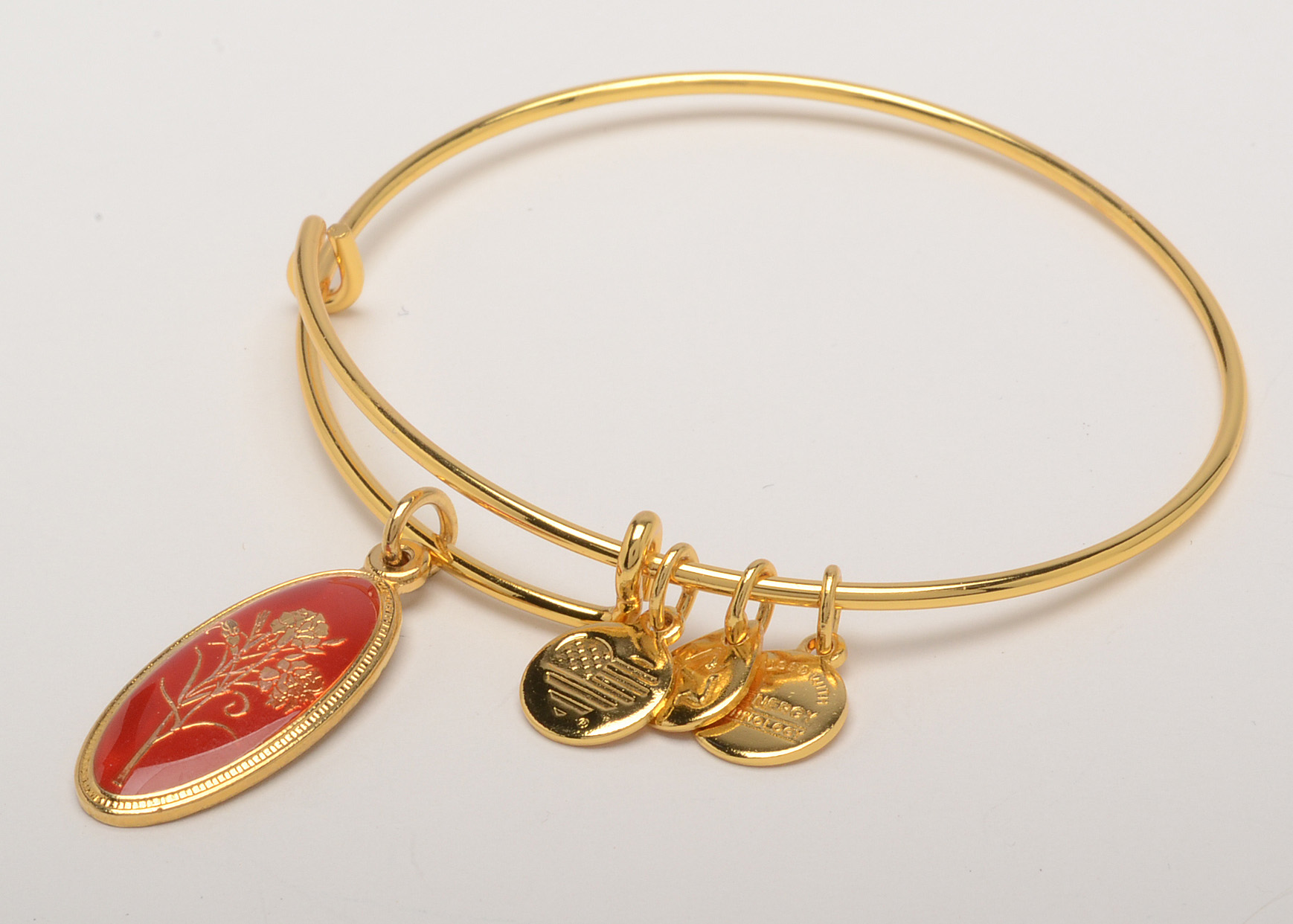 Alex and Ani Bracelets with Flower Charms