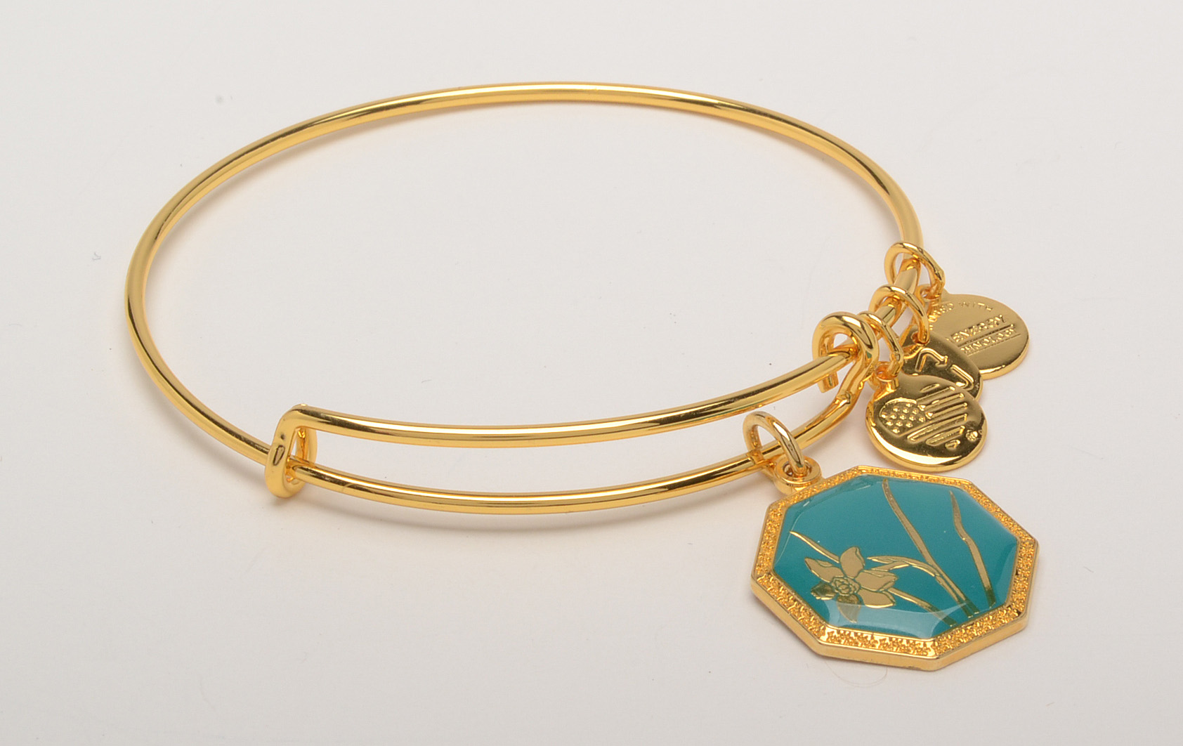 Alex and Ani Bracelets with Flower Charms