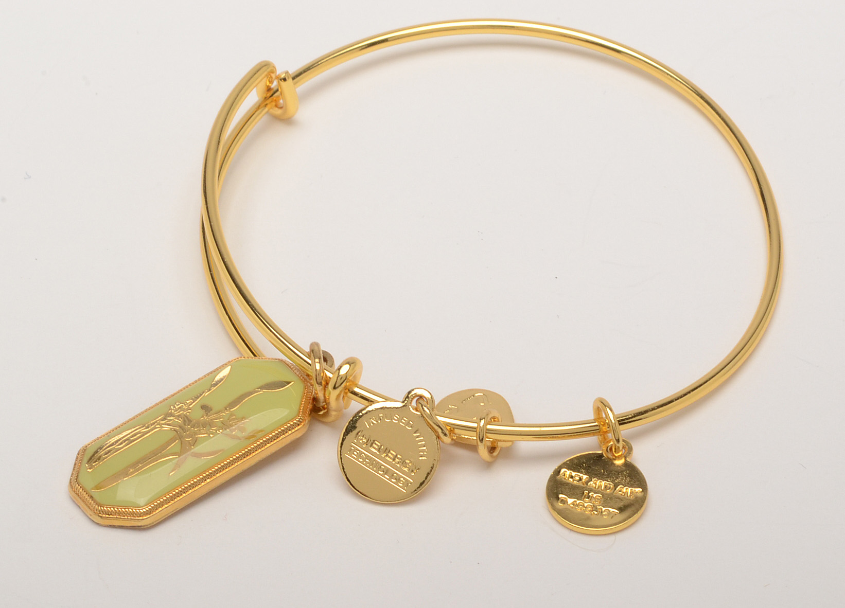 Alex and Ani Bracelets with Flower Charms