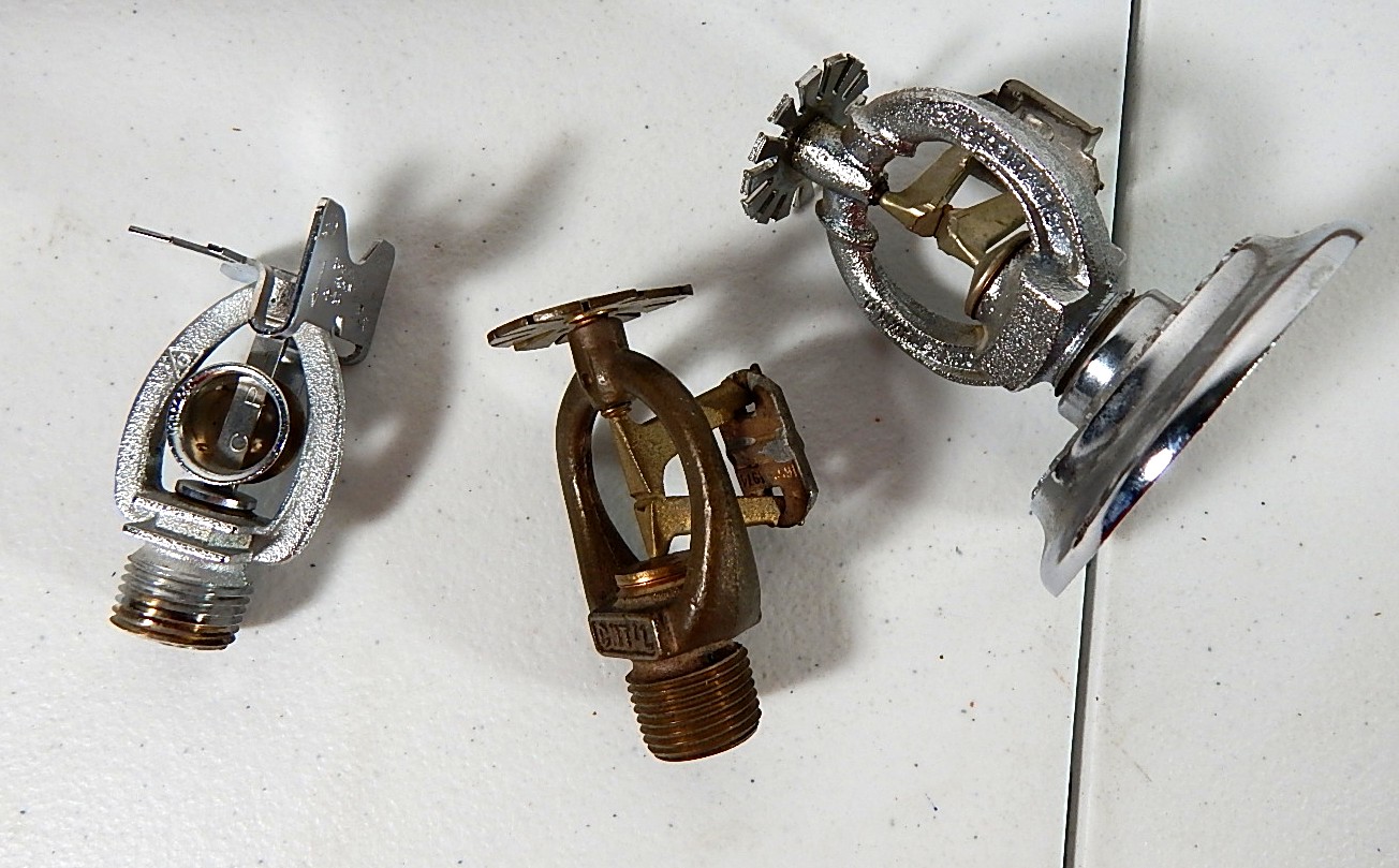 Fireman's Brush Fire Axe and Sprinkler Collection