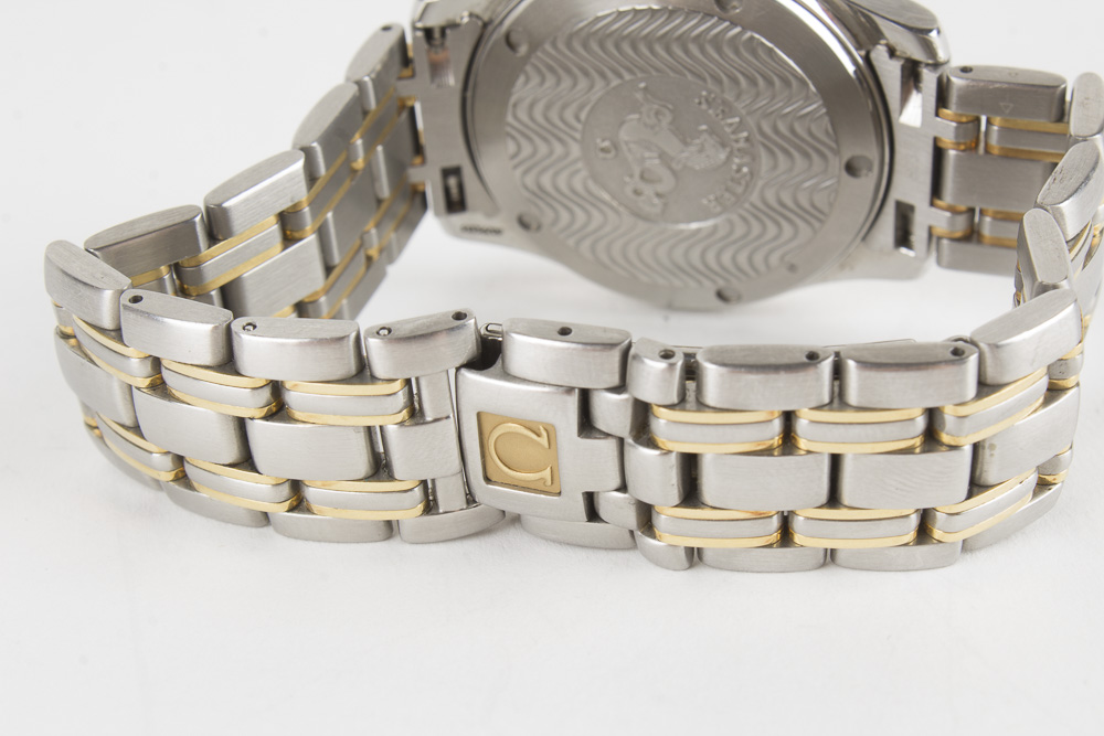 Omega Gold and Stainless Steel Seamaster Chronometer Watch