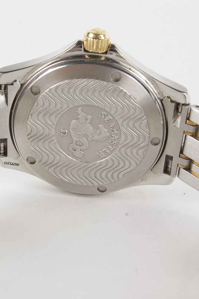 Omega Gold and Stainless Steel Seamaster Chronometer Watch