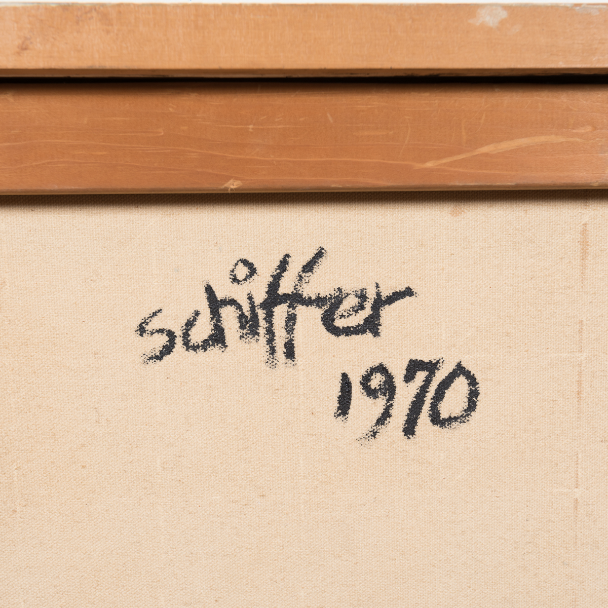 1970 Bill Schiffer Acrylic Painting