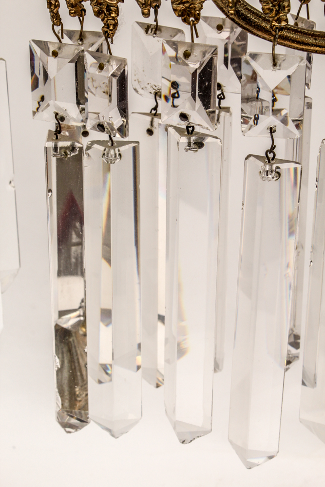 Antique “Elizabethan Man and Woman” Girandole and Candlesticks