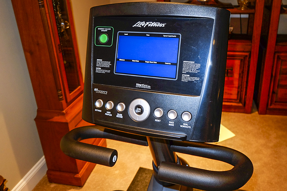 Life Fitness RS1 Recumbent Lifecycle Exercise Bike