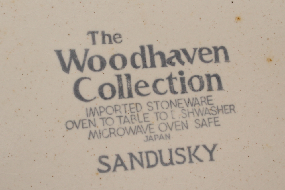 Woodhaven Collection "Sandusky" and "Pleasant Grove" Stoneware