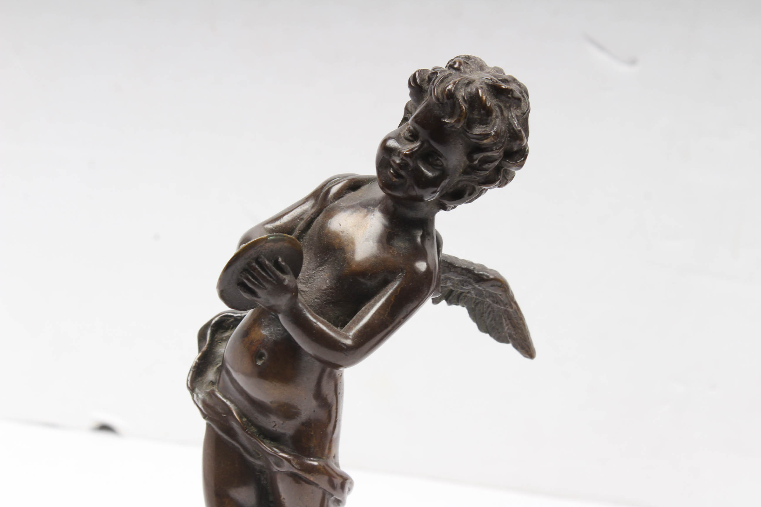Bronze Cherub Sculptures Featuring Auguste Moreau