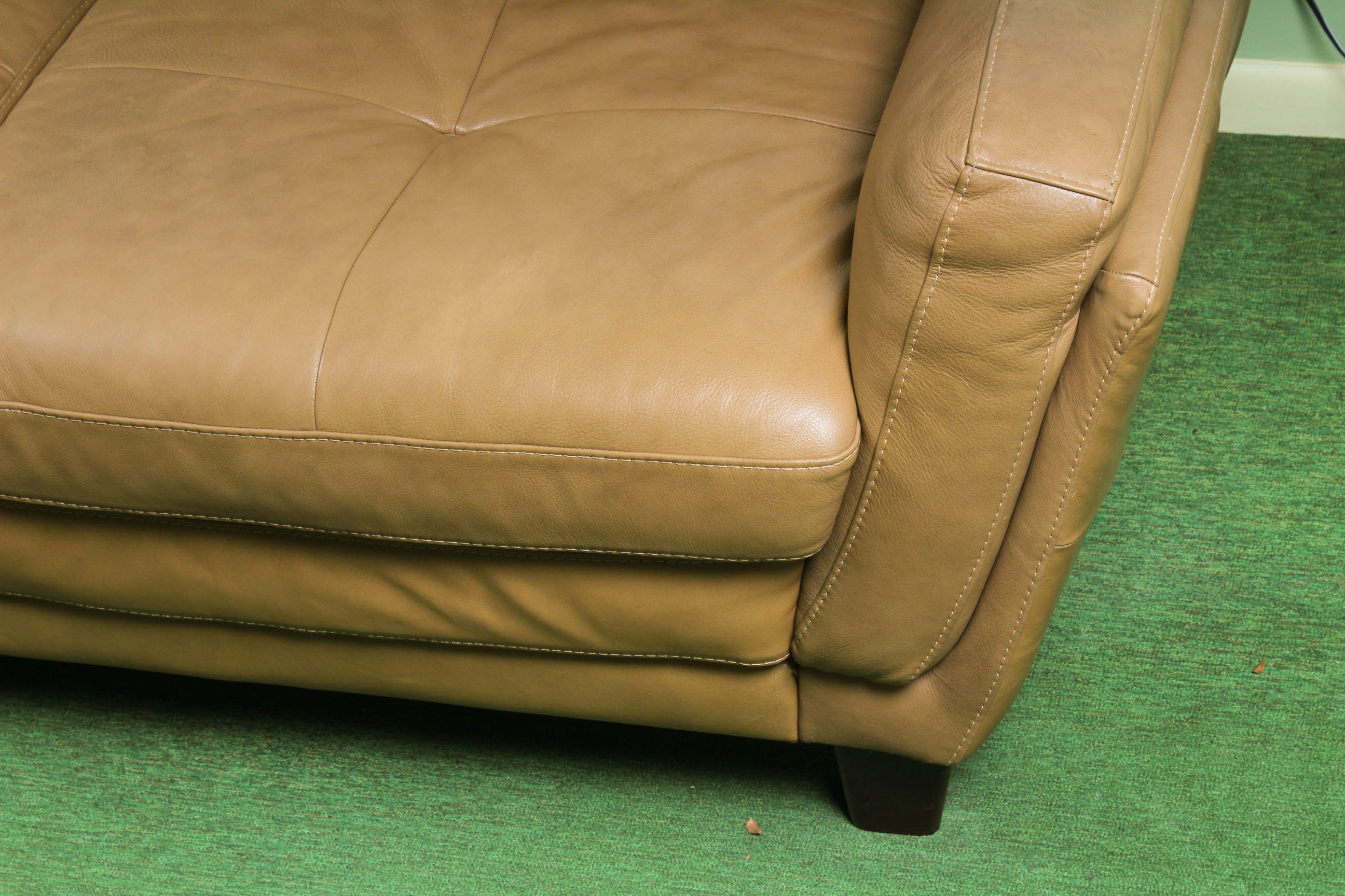 Italian Leather Sofa by Soft Line S.P.A.