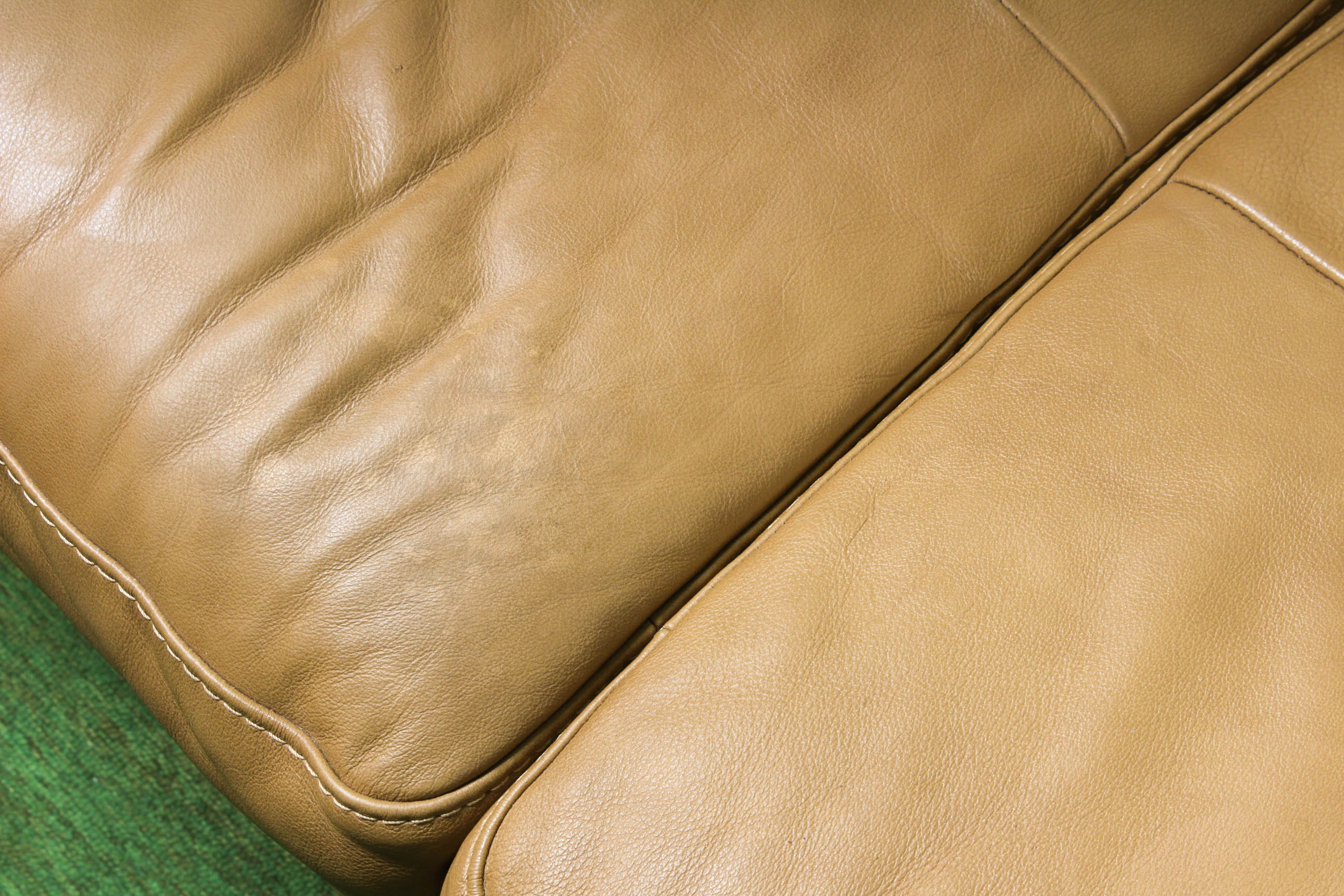Italian Leather Sofa by Soft Line S.P.A.