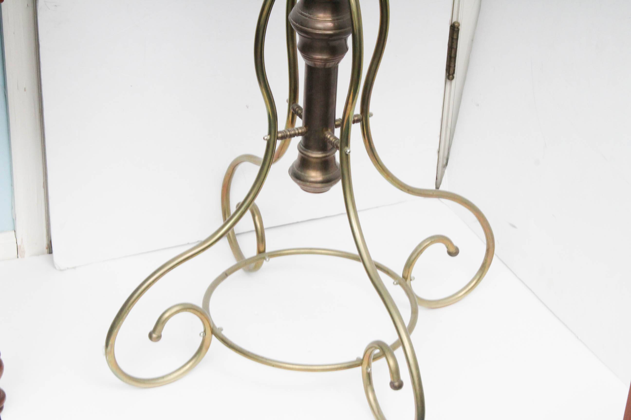 Vintage Copper and Brass Coat Rack