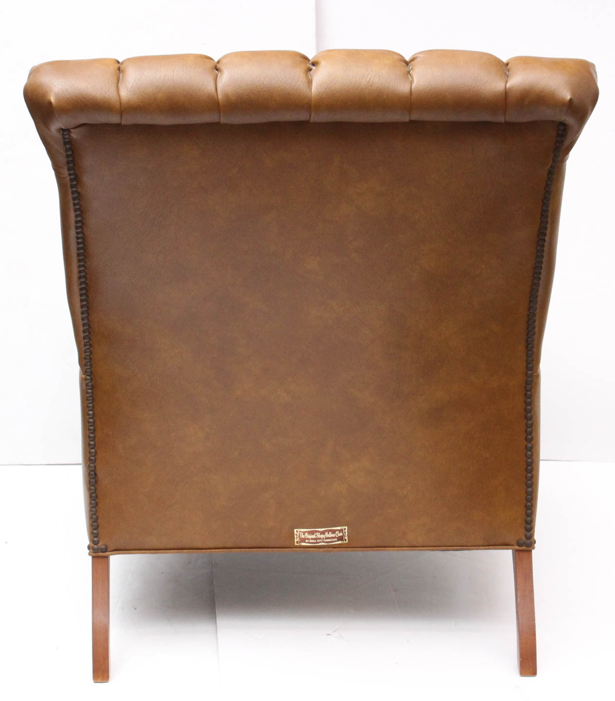 Vintage Sleepy Hollow Chair with Ottoman by Mall City Furniture