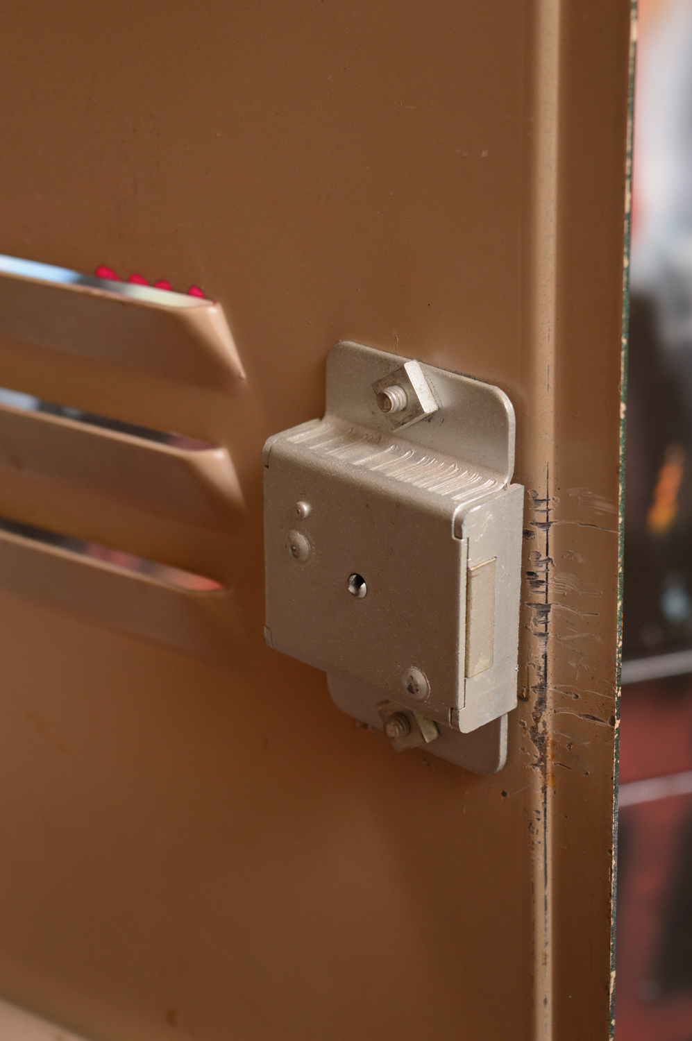 Metal Locker with Graffiti