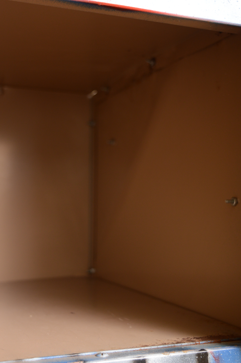 Metal Locker with Graffiti