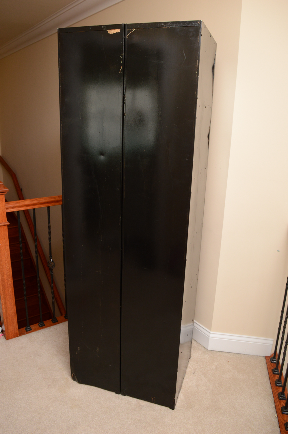 Metal Locker with Graffiti