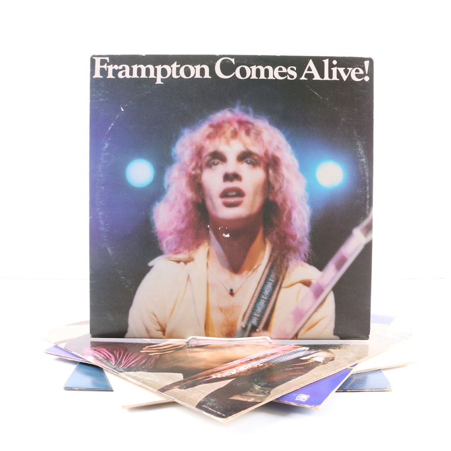 Peter Frampton Records Including "Frampton Comes Alive" and "I'm In You"