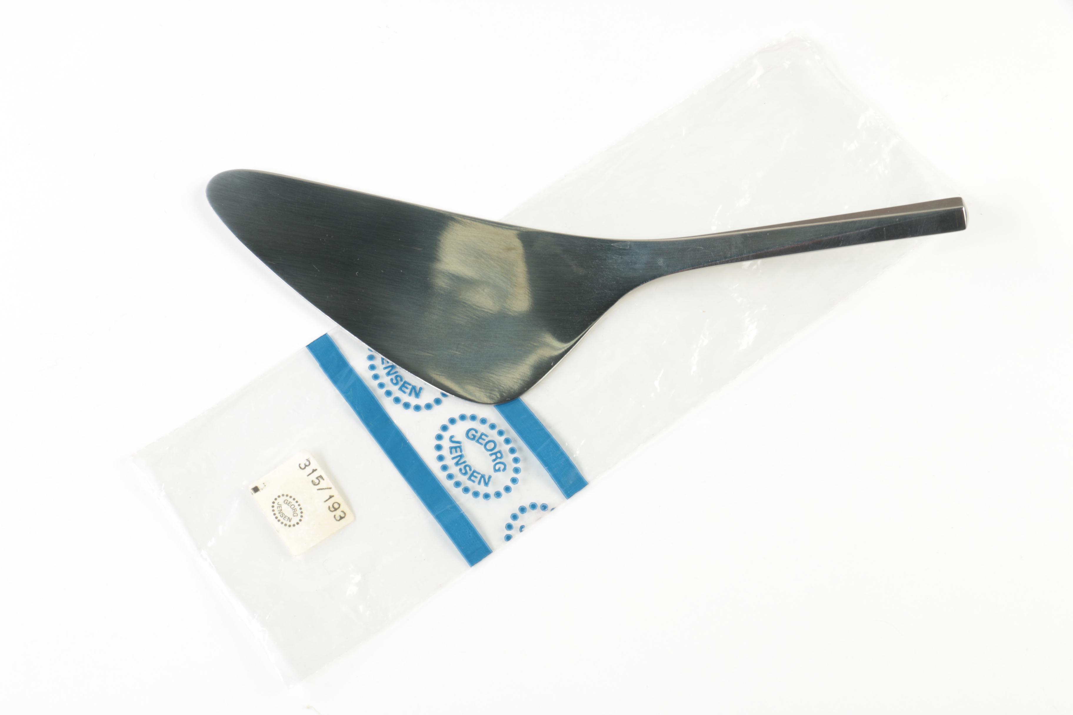 Georg Jensen "Prism" Danish Modern Stainless Steel Flatware Set