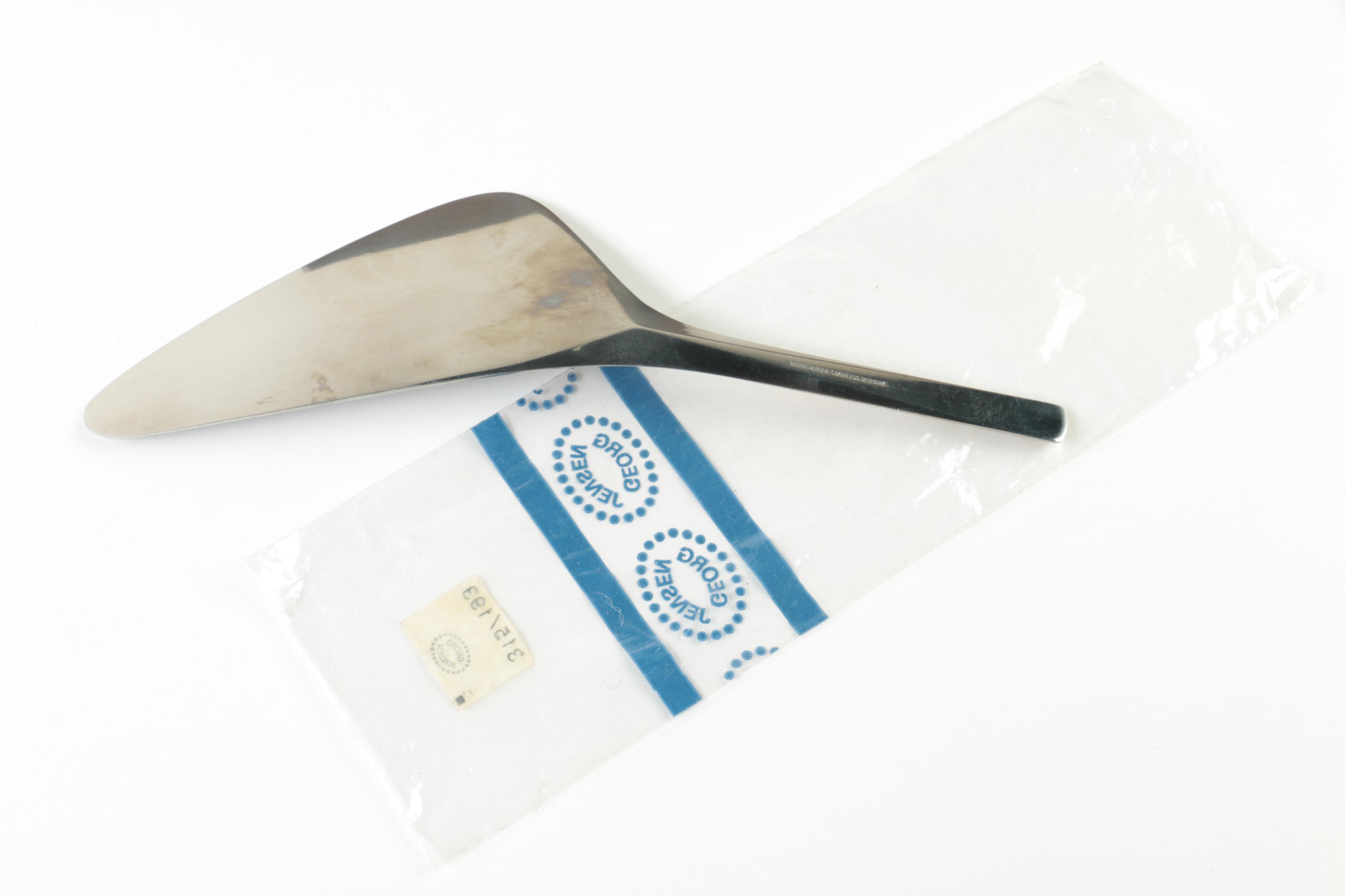 Georg Jensen "Prism" Danish Modern Stainless Steel Flatware Set