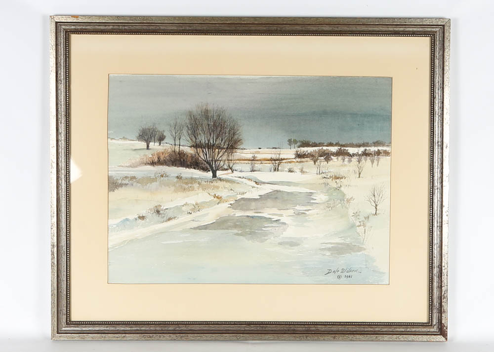 Dale Wilson Original Watercolor Paintings