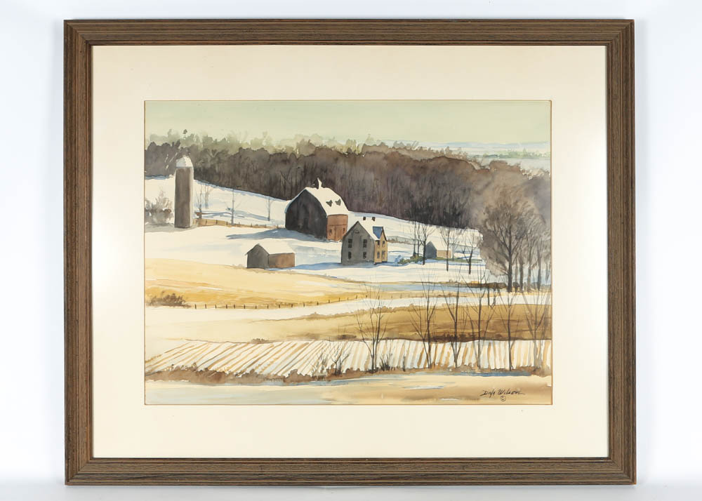 Dale Wilson Original Watercolor Paintings