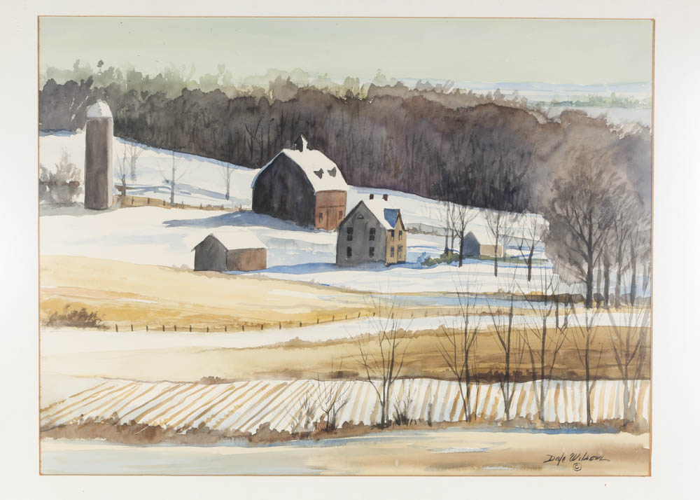 Dale Wilson Original Watercolor Paintings