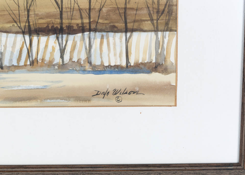 Dale Wilson Original Watercolor Paintings