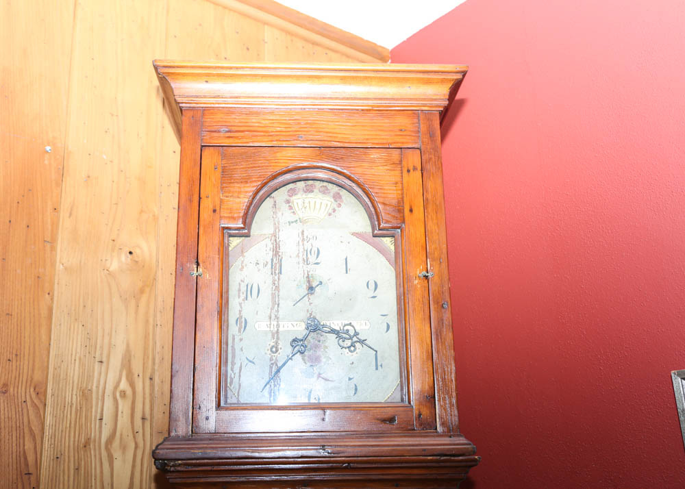 Antique R. Whiting Grandfather Clock